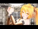 【MMD】ノーパン透けドレスの亞北ネルでおねがいダーリン【紳士向け】