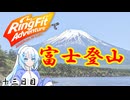 【リングフィットアドベンチャー】マウンテンクライマーで富士登山を目指す雪ちゃん　十三日目