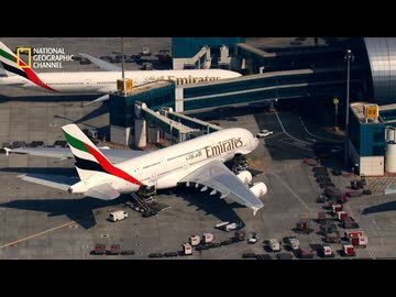 眠らないドバイ国際空港