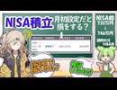 NISAは積立設定日で損をする？【ずんだもん解説】【市況】