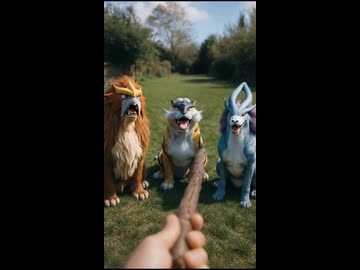 ホモと見るペットと化した伝説のポケモン