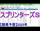 【競馬予想】2025「スプリンターズS(GI)」