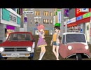 【MMDm@ster】みかみよのお二人で『東京サマーセッション』with Nissan (Datsun) Sunny Truck 【idol with "Nostalgic"car #20】