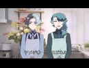 【手描きアニポケ】スピネルとアメジオで3秒クッキング【トレス】