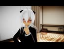 【MMD】制服ハクさんでGirls(白パンツ)【弱音ハク/yowane haku】