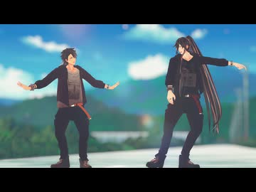 【MMD刀剣乱舞】アイボリー 【陸奥守吉行/和泉守兼定】