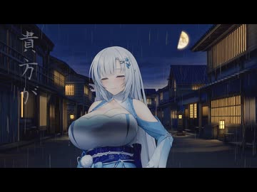 上弦の月 様子おかしく歌ってもらった