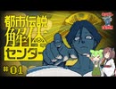 【ネタバレ注意】陰謀論マニアのずんだもんときりたんがプレイする都市伝説解体センター Part1