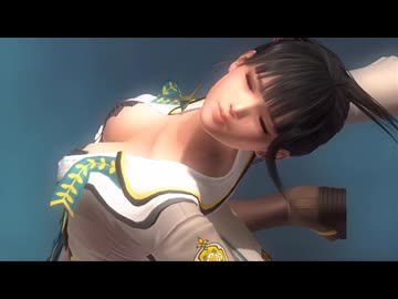 【DOA5 ryona】こはるをアルゼンチンバックブリーカーで服ごと破壊するリョナ