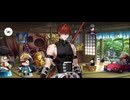 【FGO】原田左之助（マイルーム）仕事。