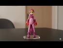 AI生成したロボットガールズの非実在フィギュアを鑑賞する動画