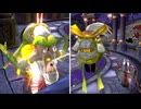 【戦国BASARA４皇】【リョナ】【京極マリア】 ドアップで回転する雑魚