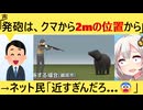市「クマを駆除する時は2mまで接近して撃ってください！」