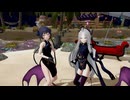【MMDブルアカ】キサキとヒナで愛包ダンスホール【かわいい】