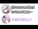 アリアル「あの葉っぱが全部落ちるころ…」ゆかり「今晩が峠だよ？」【アリゆか15】【ふたセリフシリーズリスペクト】【アリアル】【結月ゆかり】