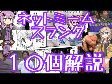 今さら人に聞けないネットのネタ解説その33【結月ゆかり×春日部つむぎ】