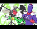 デルタルーンでウエスタンショー【手描き】