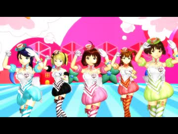 【im@sDSフェスタ16th】ユニット「サイネリア」で『キミとルララ』【MMD】