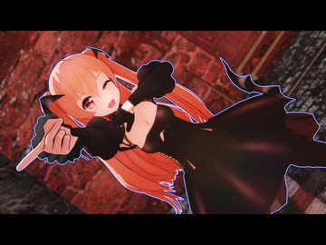 【MMD艦これ】ほどよく揺れるジョンストンちゃん[ハロウィンver.]【TickTrick】※秋ですね…