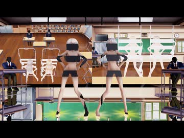 【Ray-mmd】ジャーヴィス達が教室でHelltakerダンス