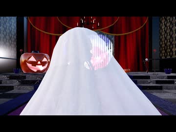 【Ray-mmd】アメリカ艦娘がハロウィン風ステージでHappy Halloween