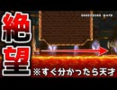 マグマの渡り方がまさかの方法過ぎたw【マリオメーカー2】