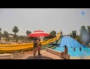 3D waterslides - Beach Walk | 4K Tour