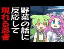 「野菜」に反応してシュバってくるホリ〇モンみたいな雪さん