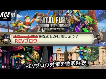 【REVブロウ対策を徹底解説】餓狼伝説City of the Wolves