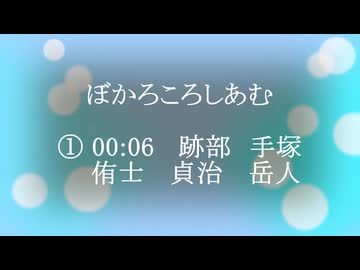 【 ぼかろころしあむ 】　跡部景吾　手塚国光　忍足侑士　乾貞治　向日岳人　【 テニプリMMD 】