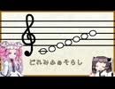 めたんちゃんと  楽譜を読んでみよう！