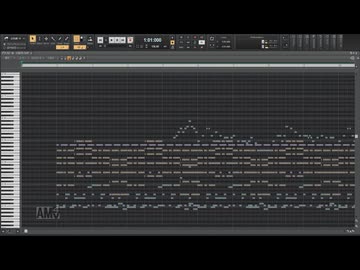 「踊る水飛沫」を楽器アレンジしてみた