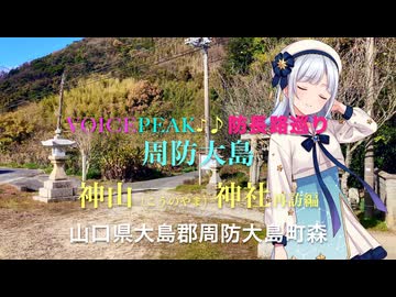 【離島旅行祭2025】りりせ＆フリモメンと行く♪♪ 周防大島 神山神社 とニホンアワサンゴ（Voicepeak防長路巡り）