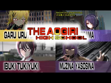 MMD　あおぎり高校でSNK格ゲー再現