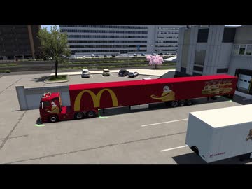 ETS2　長いトレーラー引っ張って配送 20　(Project Japan)
