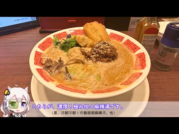 バーミヤンで麻辣湯を中国語メニューで注文するチャレンジ！※海外旅行（国内）投稿祭