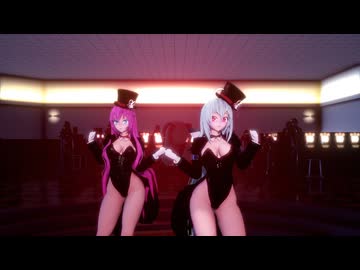 【MMD】CHUNG HA - STRESS【燕尾服バニー ルカ ハクさん】