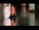 OSAKA リバーファンタジー 水辺のプロジェクションマッピング@大手橋 東横堀川20251006 iPhoneSE2 楽天回線