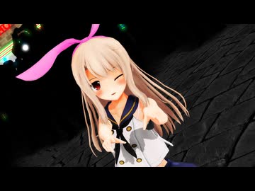 【MMD】イリヤ「テレパシ」礼装島風Ver