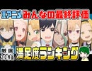 夏アニメ最終満足度ランキング【みんなの評価】２０２５年