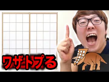 障子(しょうじ)ワザトプしまくってみた！