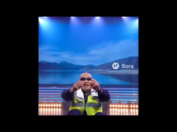 AI変態糞親父のテレビ風ハンバーガーCM作ってみた