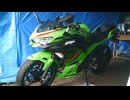2024年式kawasakiニンジャ250㏄KRTエディショングリーン新車納車招介動画10月12日、版