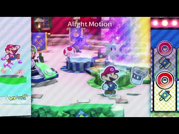 Colorful splash