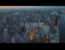 Aerial View of Skyscrapers and Buildings