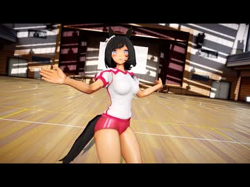 【MMDウマ娘】体操服のエイシンフラッシュはPiNK CAT