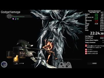 【Dark Souls Remastered】黒騎士の大斧 Any%NWW (Dropmod) 40:02 IGT