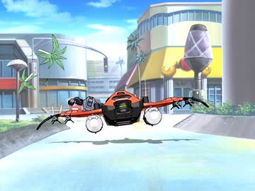 ゾイド 新世紀スラッシュゼロ　第7話　激走の荒野