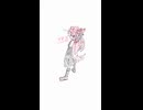 茜ちゃん落書きタイムラプス