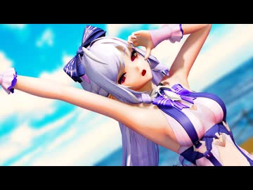 【ゼンゼロMMD】水着のビビアンに「クジラッキーは、しクジラない！」を踊ってもらいました
